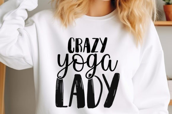 Crazy Yoga Lady Graphics and Crafts Review