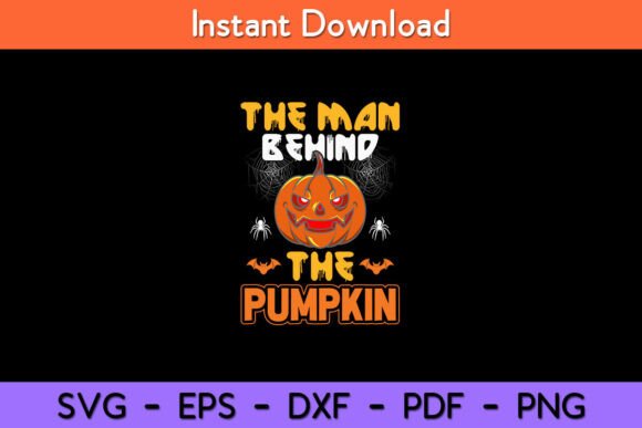 Halloween Pregnanchy Man Pumpkin Funny Graphics and Crafts