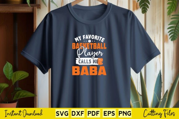 My Favorite Basketball Player Calls Baba Graphics and Crafts Review