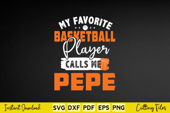 My Favorite Basketball Player Calls Pepe Graphics and Crafts Review