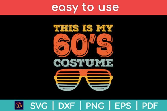 This Is My 60s Costume Retro Vintage