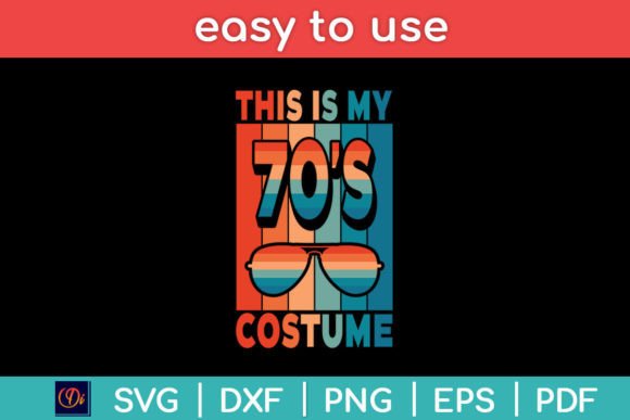 This Is My 70s Costume Graphics and Crafts Review
