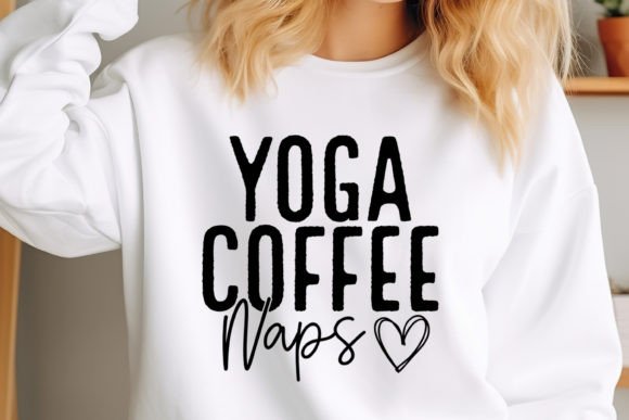 Yoga SVG Design, Yoga Coffee Naps: Graphics and Crafts Review